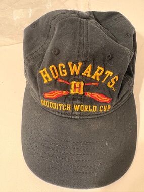 Harry Potter Hogwarts Quidditch WorldCup Strapback Baseball Cap Embroidered Logo